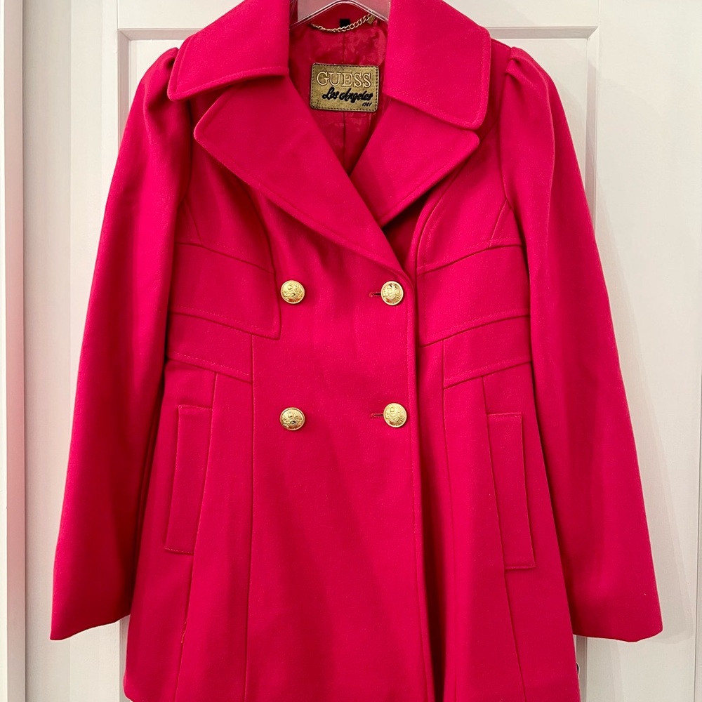 Women’s Wool Peacoat (GUESS)